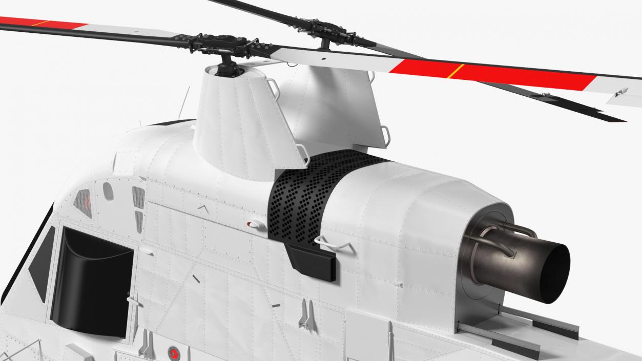 3D Synchropter Helicopter Exterior Only