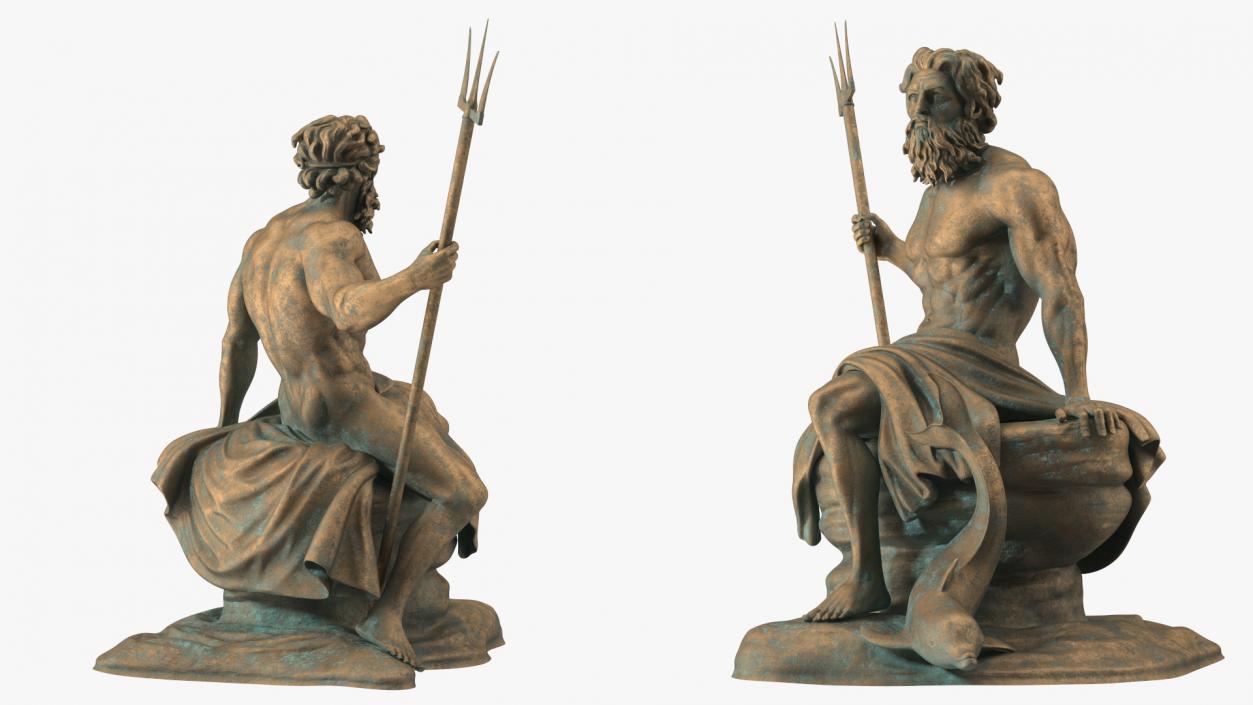 3D model Bronze Sculptures Collection 8