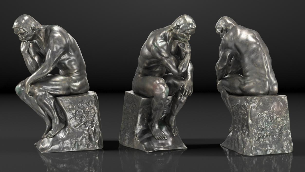 3D model Bronze Sculptures Collection 8