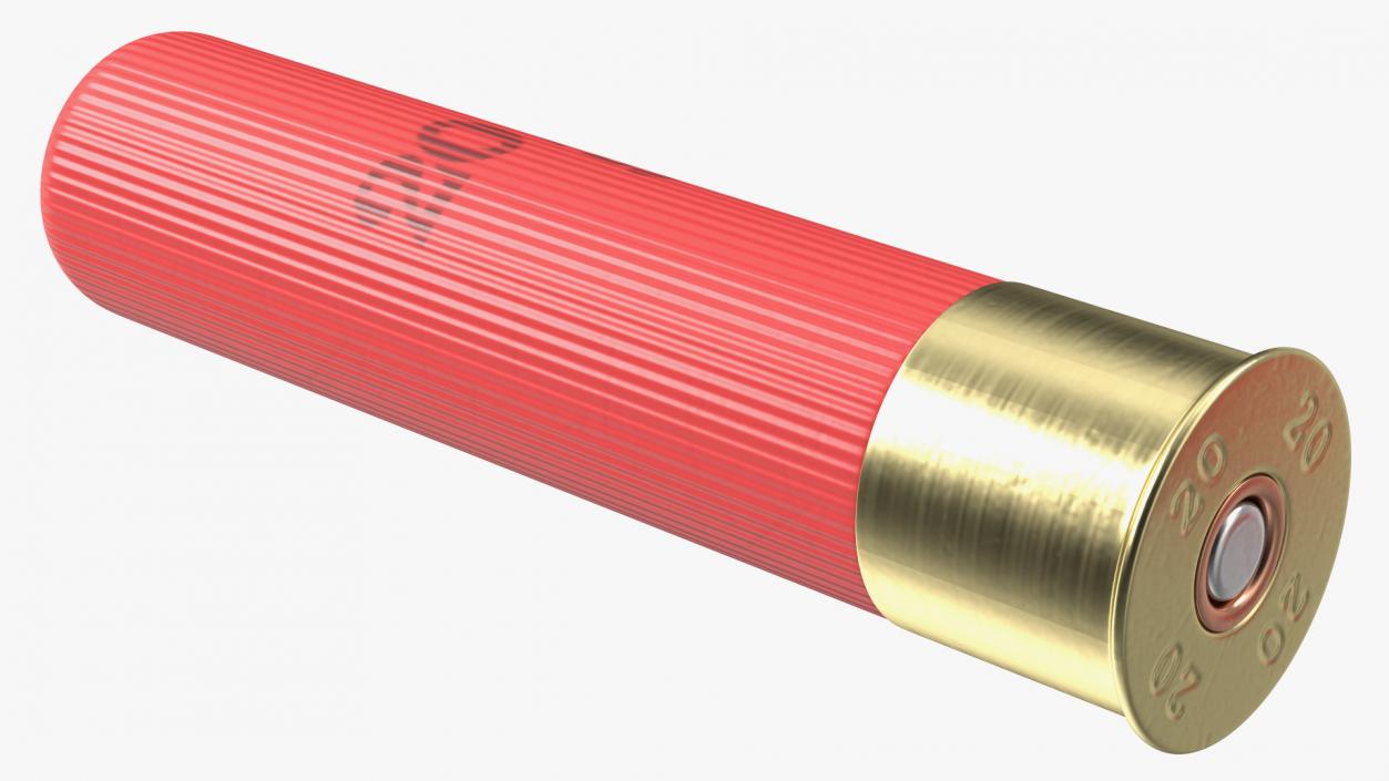 3D MTs-255 MC-255 Shotgun Shell model