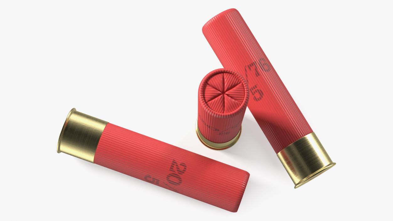 3D MTs-255 MC-255 Shotgun Shell model