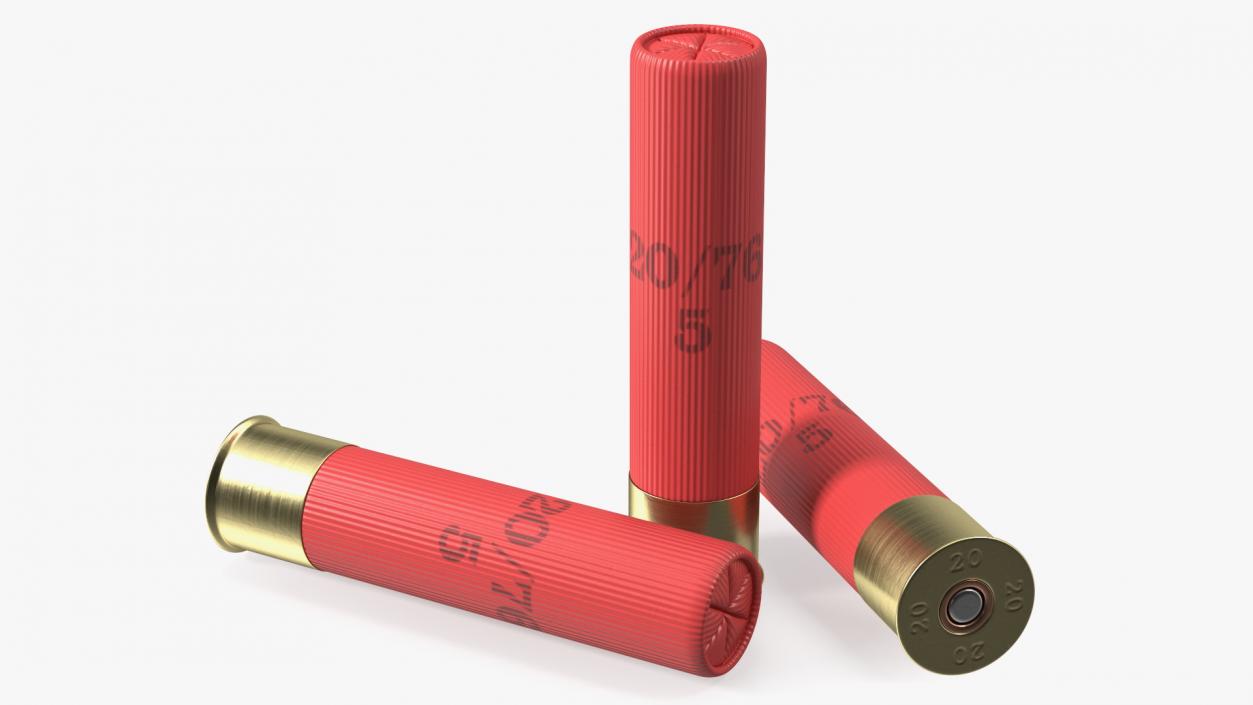 3D MTs-255 MC-255 Shotgun Shell model