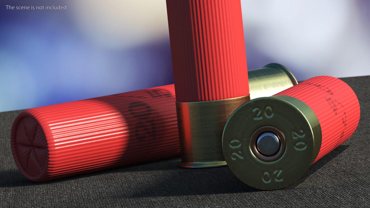 3D MTs-255 MC-255 Shotgun Shell model