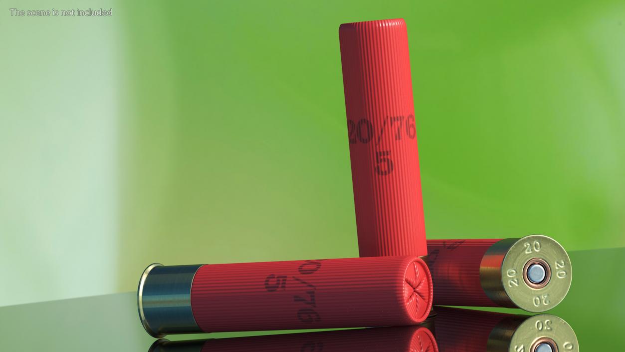 3D MTs-255 MC-255 Shotgun Shell model