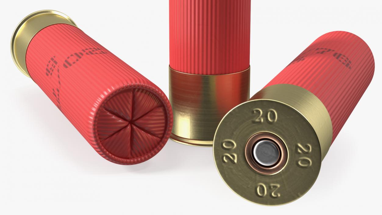 3D MTs-255 MC-255 Shotgun Shell model