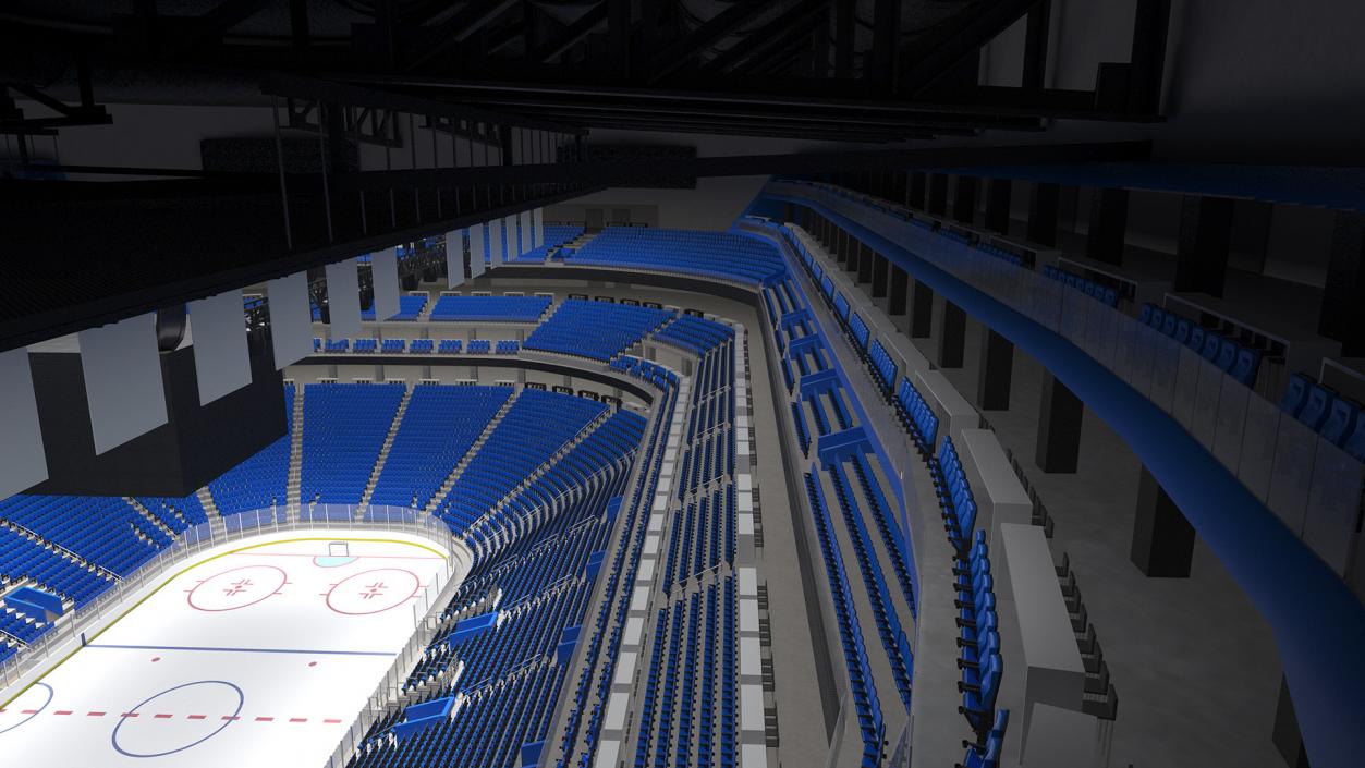 3D Ice Hockey Arena