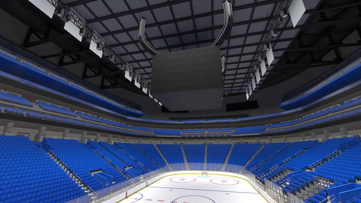 3D Ice Hockey Arena