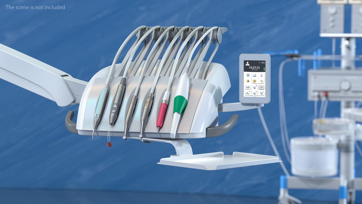 3D model Modern Dental Unit Rigged