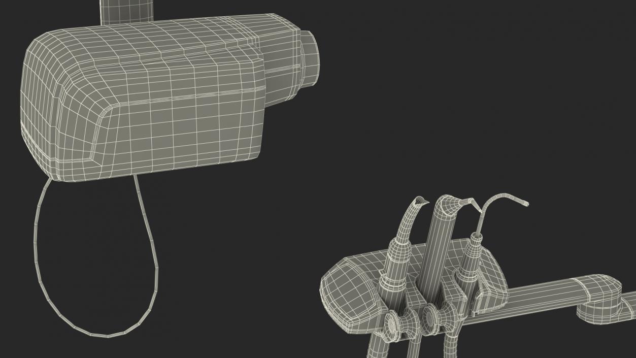 3D model Modern Dental Unit Rigged