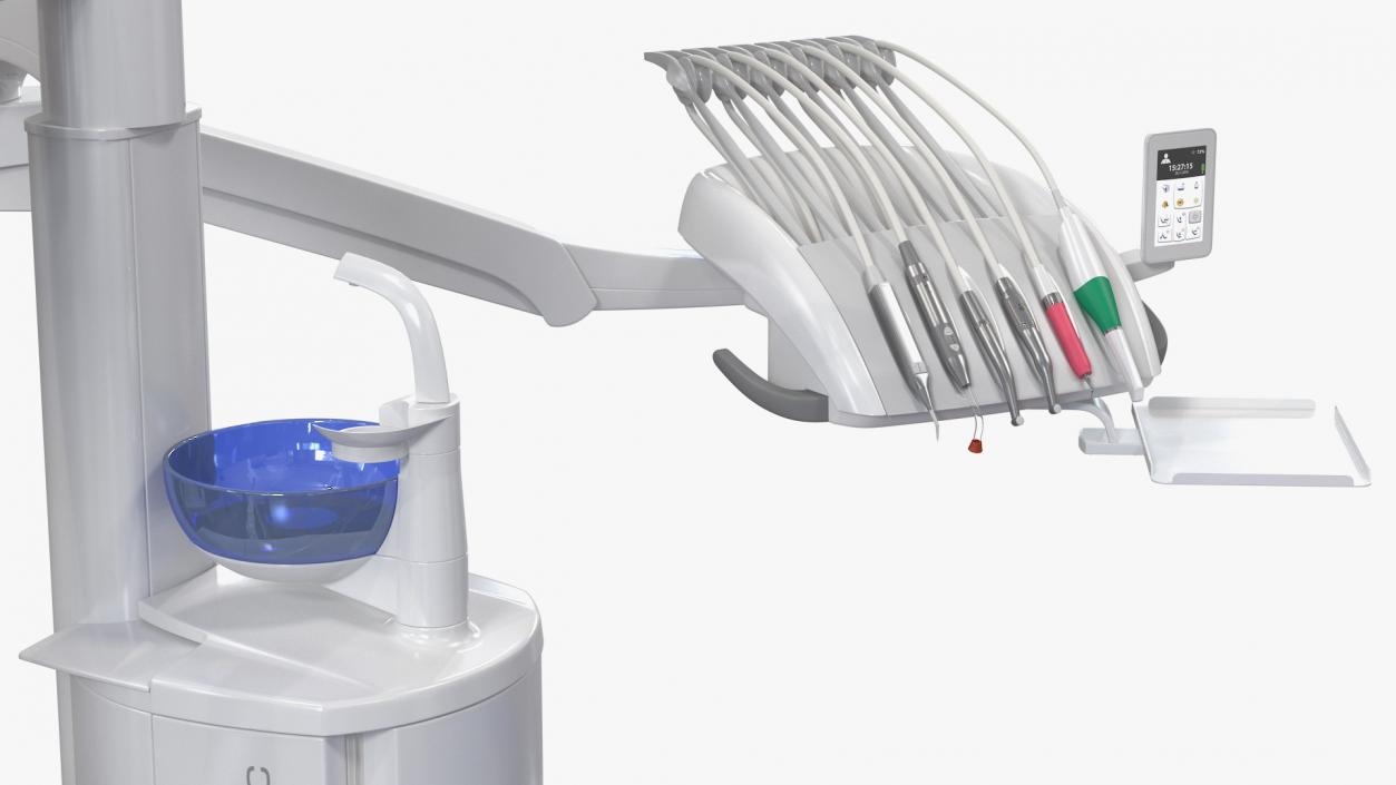 3D model Modern Dental Unit Rigged