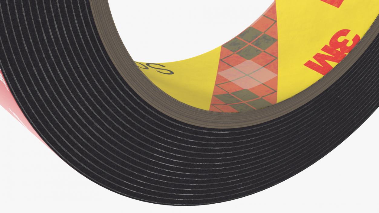 VHB 3M 5952 Double Sided Tape 3D model