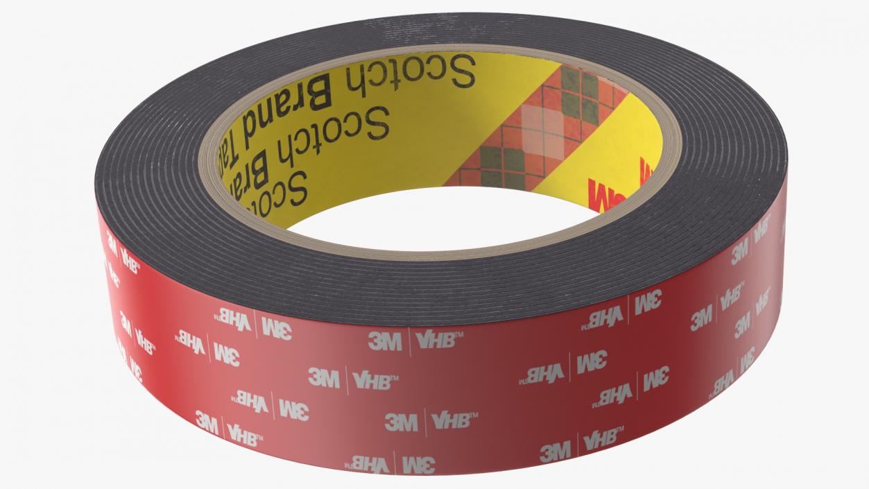 VHB 3M 5952 Double Sided Tape 3D model