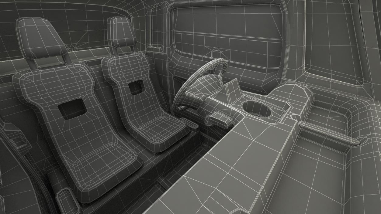 Citroen Ami Simple Interior 3D