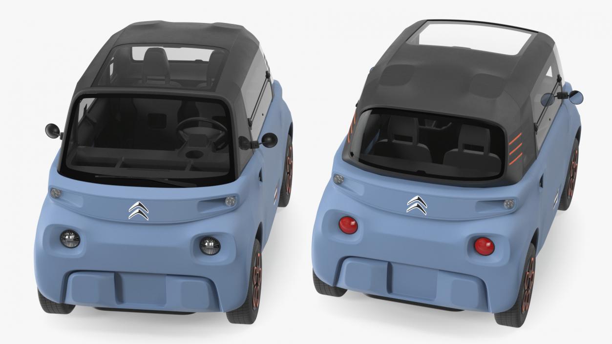 Citroen Ami Simple Interior 3D