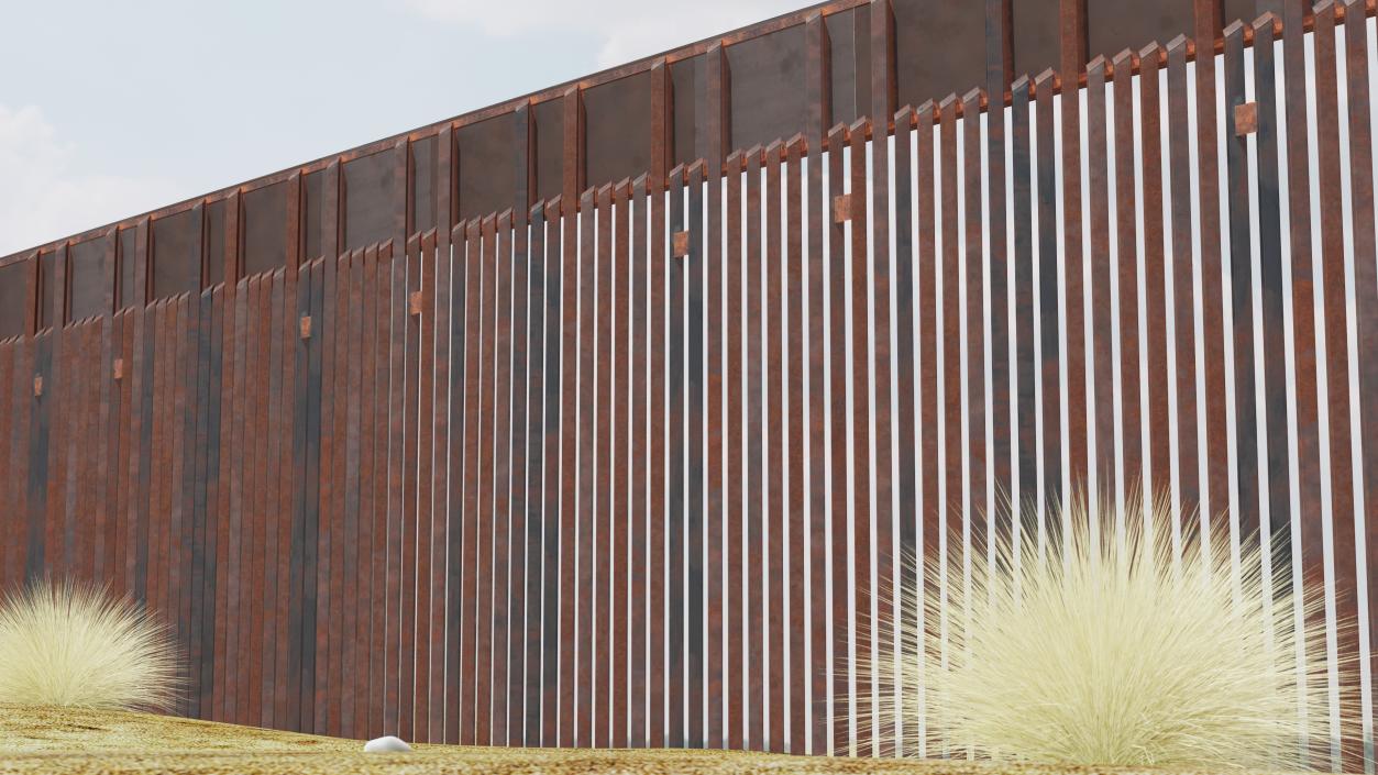 Trump Border Wall 3D