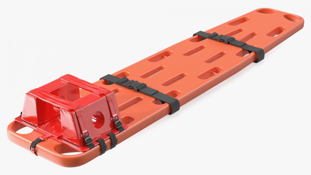 Spinal Board Stretcher 3D