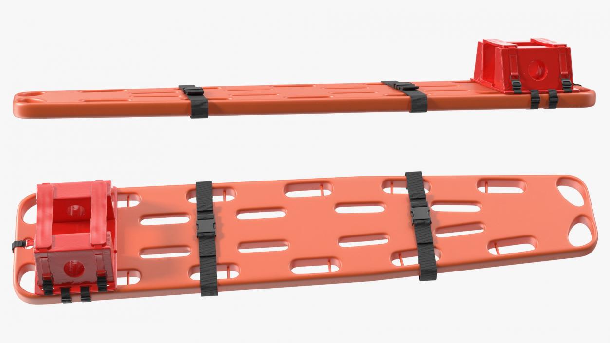 Spinal Board Stretcher 3D