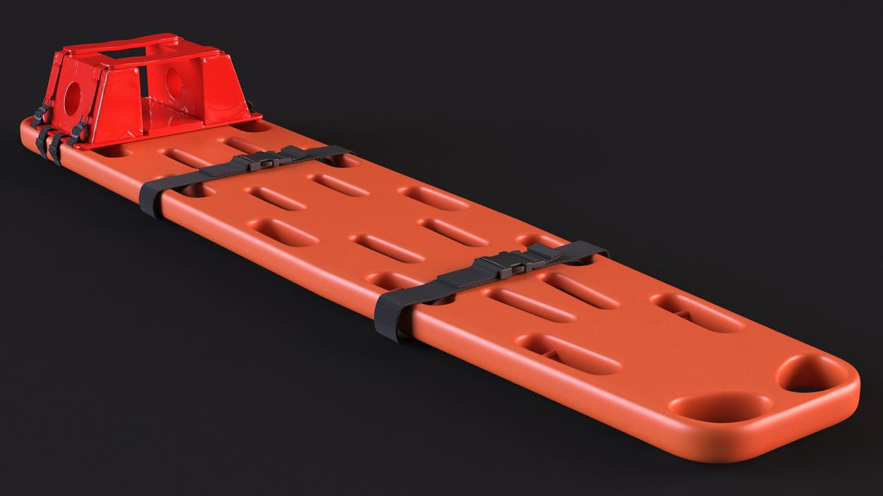 Spinal Board Stretcher 3D