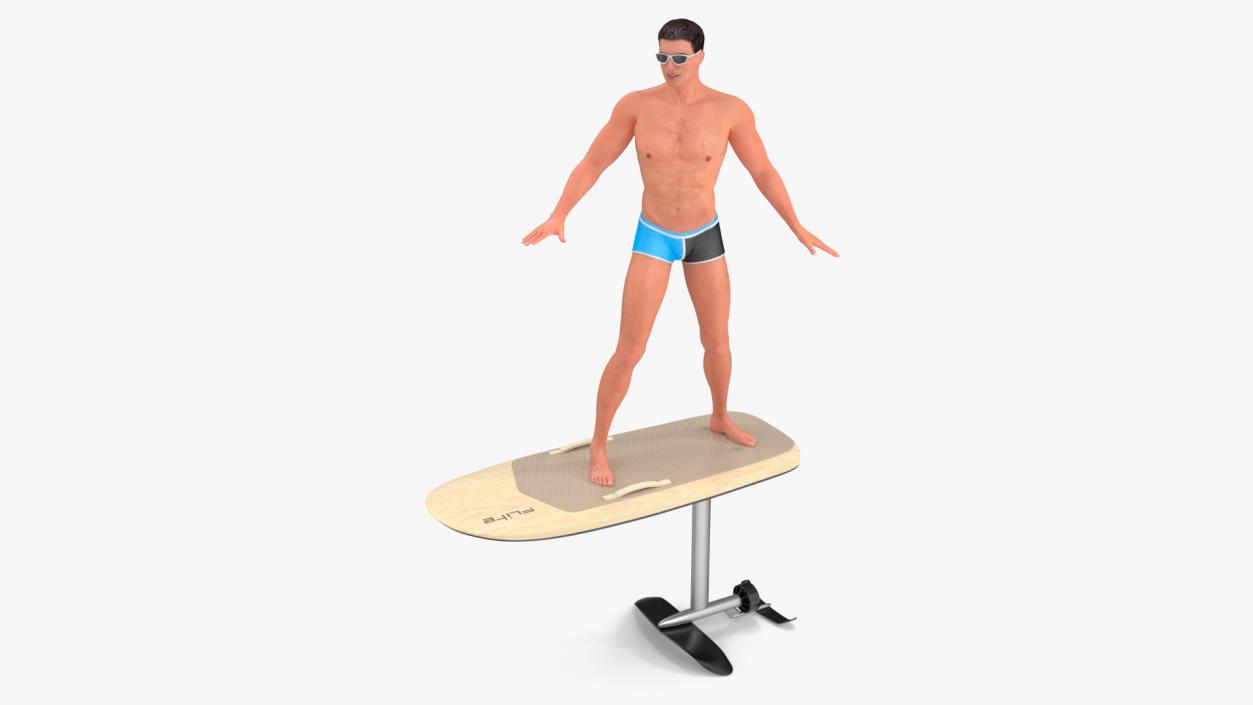 3D model Fliteboard Man Rides