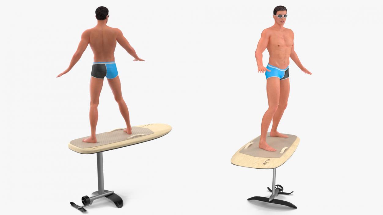 3D model Fliteboard Man Rides