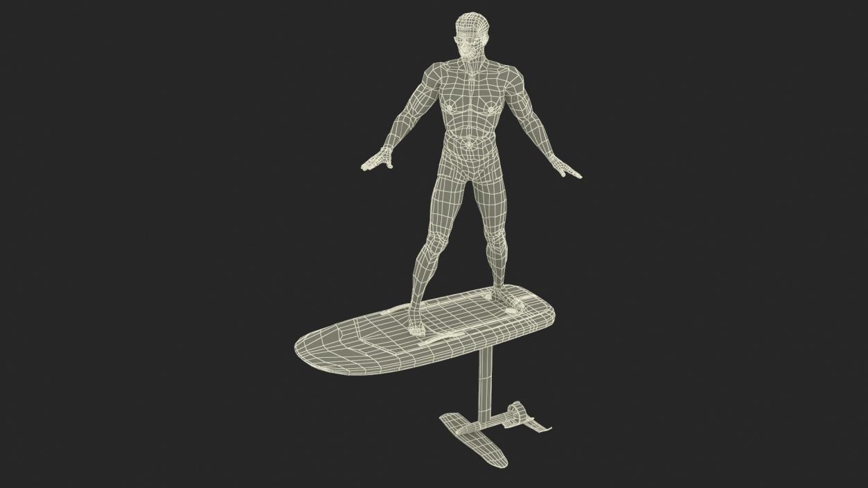 3D model Fliteboard Man Rides