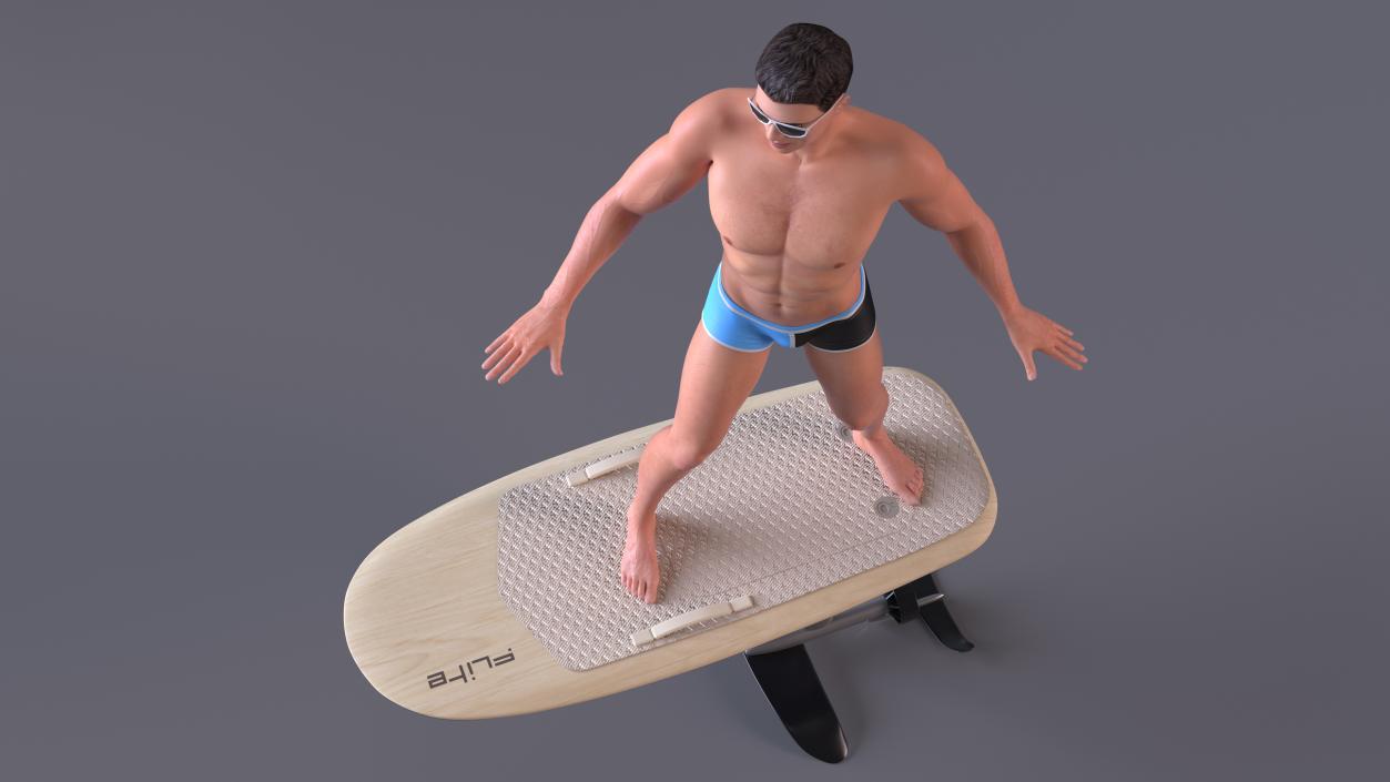 3D model Fliteboard Man Rides