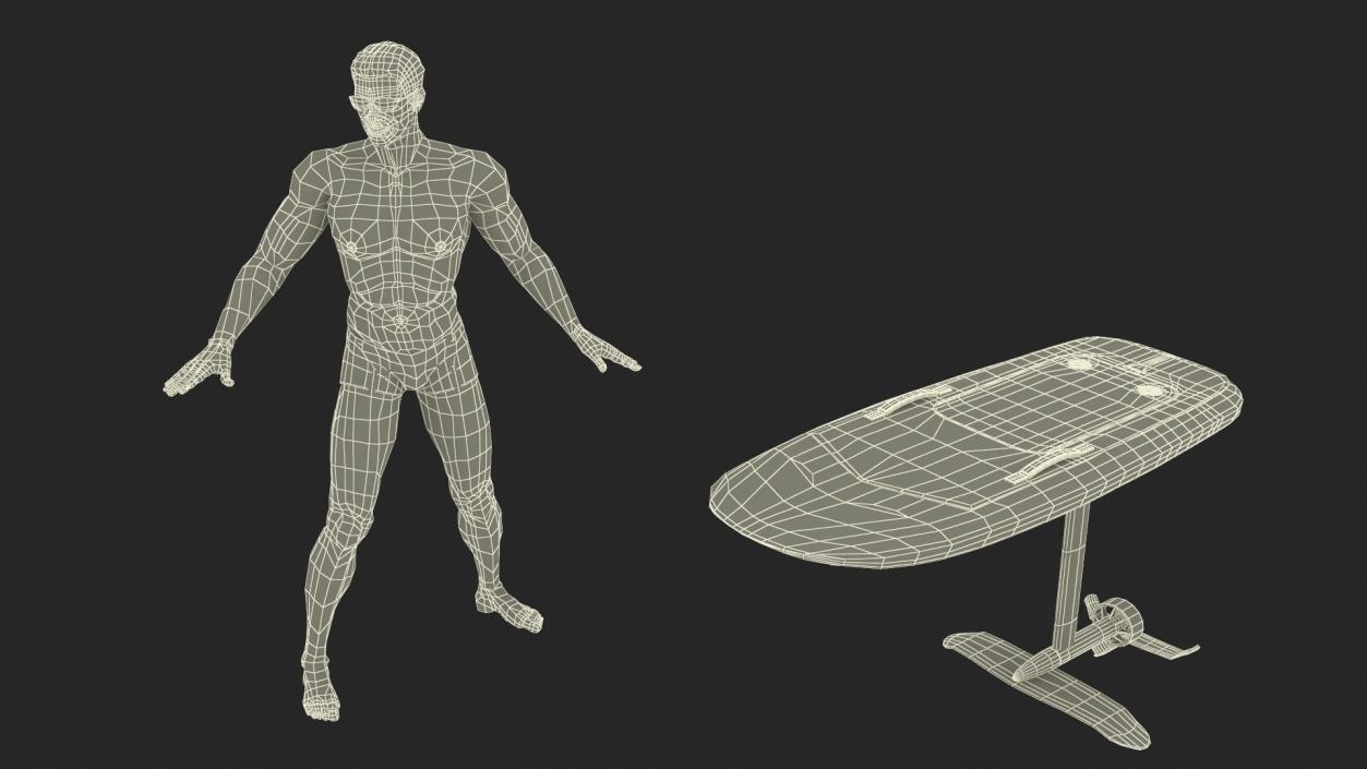 3D model Fliteboard Man Rides