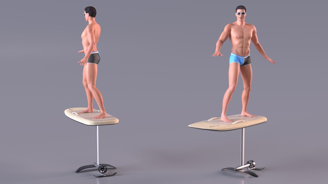 3D model Fliteboard Man Rides