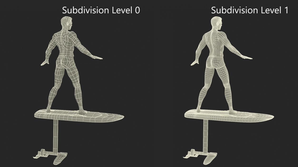 3D model Fliteboard Man Rides