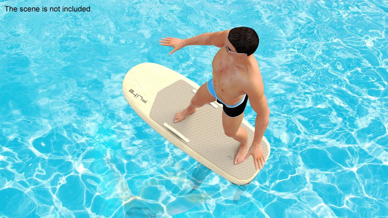 3D model Fliteboard Man Rides