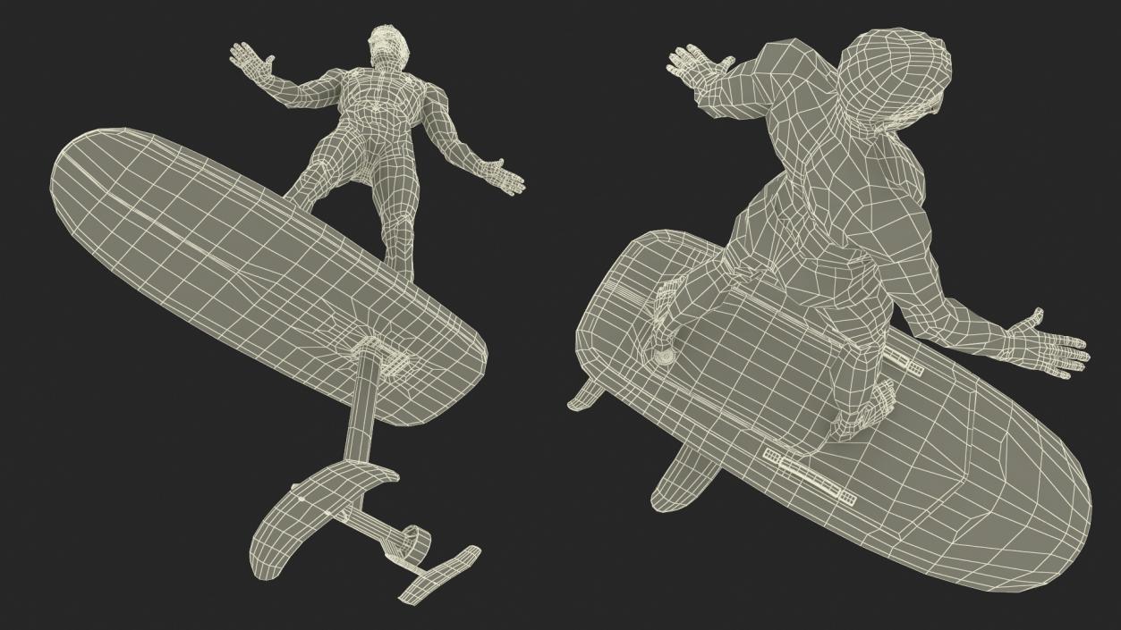 3D model Fliteboard Man Rides