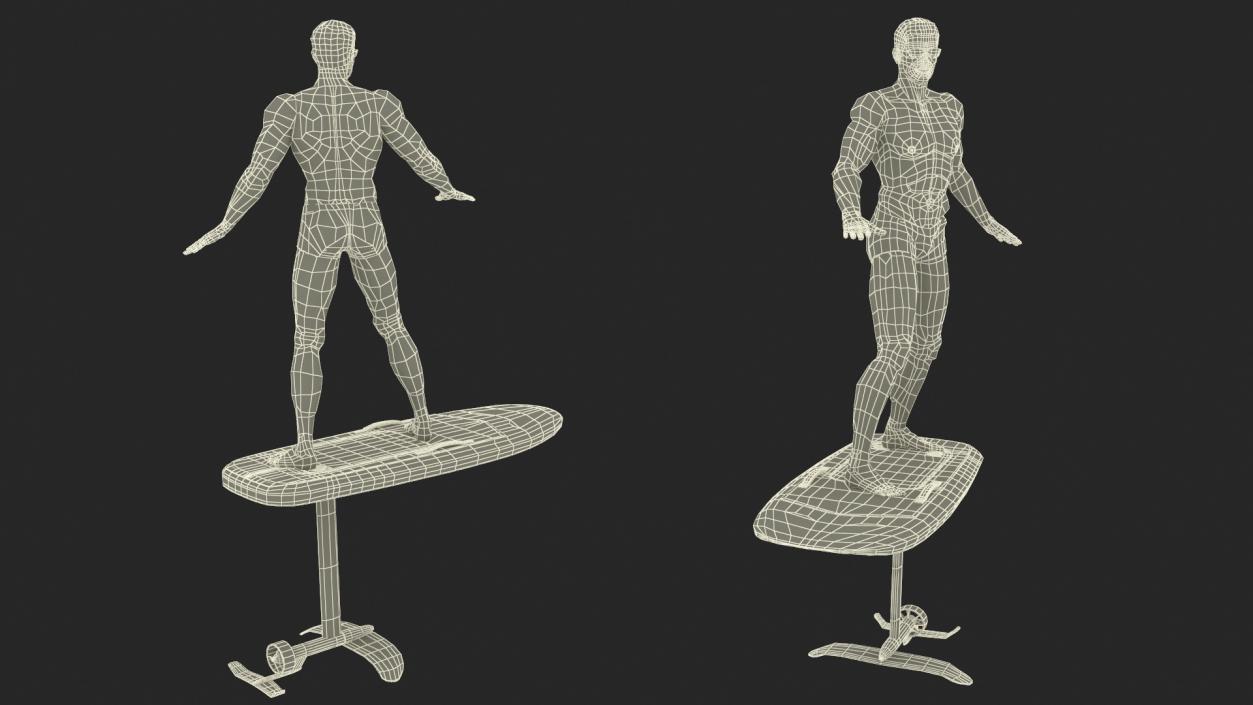 3D model Fliteboard Man Rides