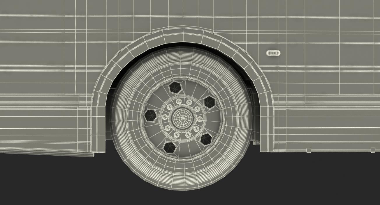 Flxible Metro D Municipal Bus 3D model