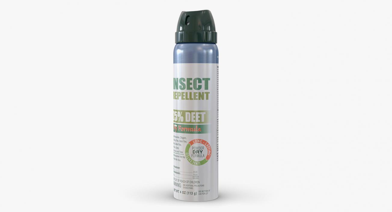 3D model Repellent Bottle and Mosquito Collection