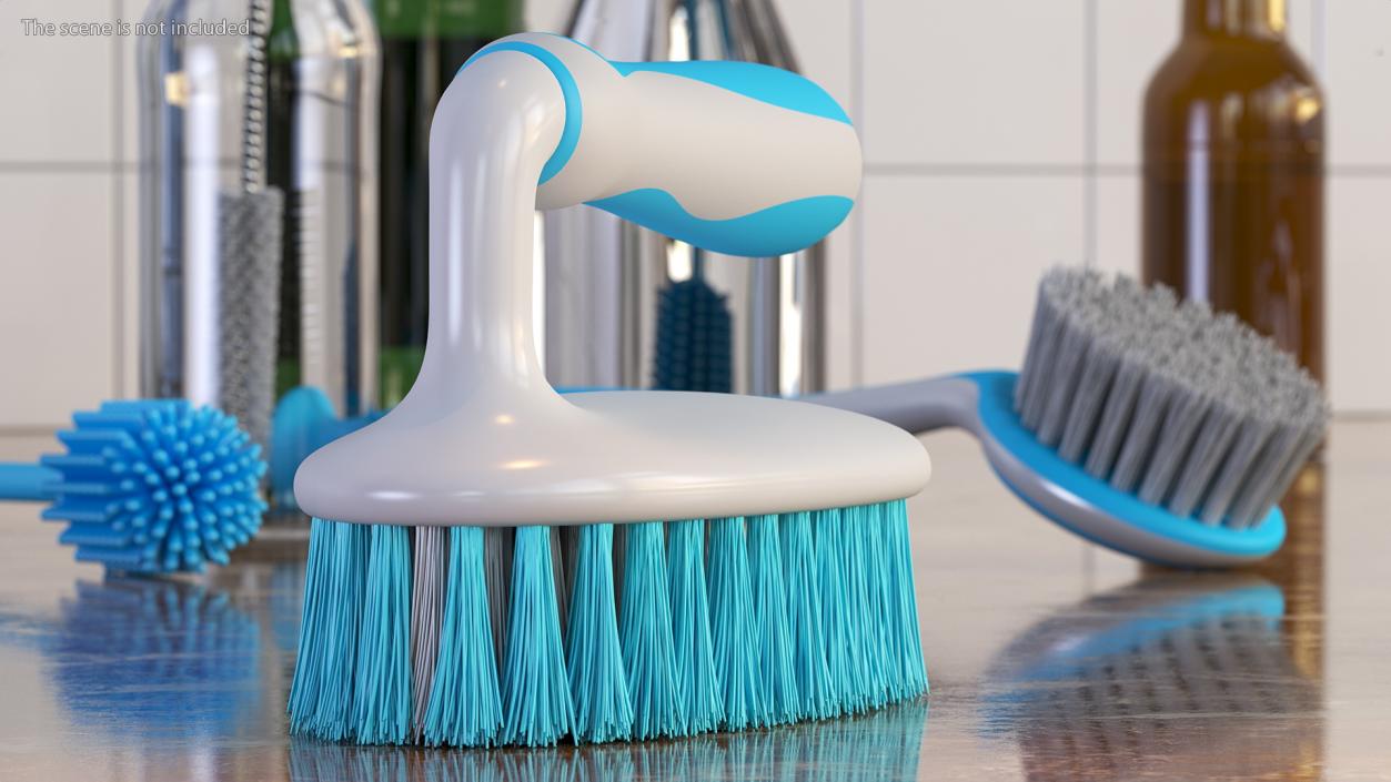 Cleaning Brushes Collection 2 3D model