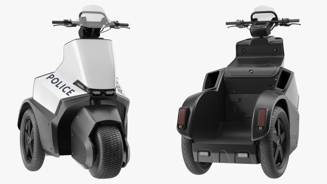 3D Segway SE 3 Patroller Rigged model