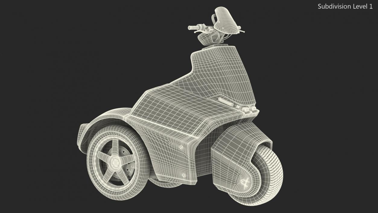 3D Segway SE 3 Patroller Rigged model