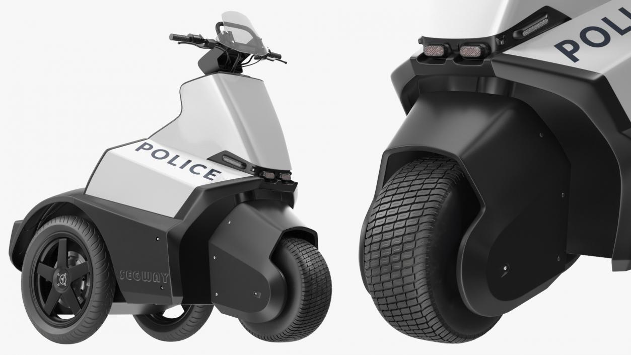 3D Segway SE 3 Patroller Rigged model