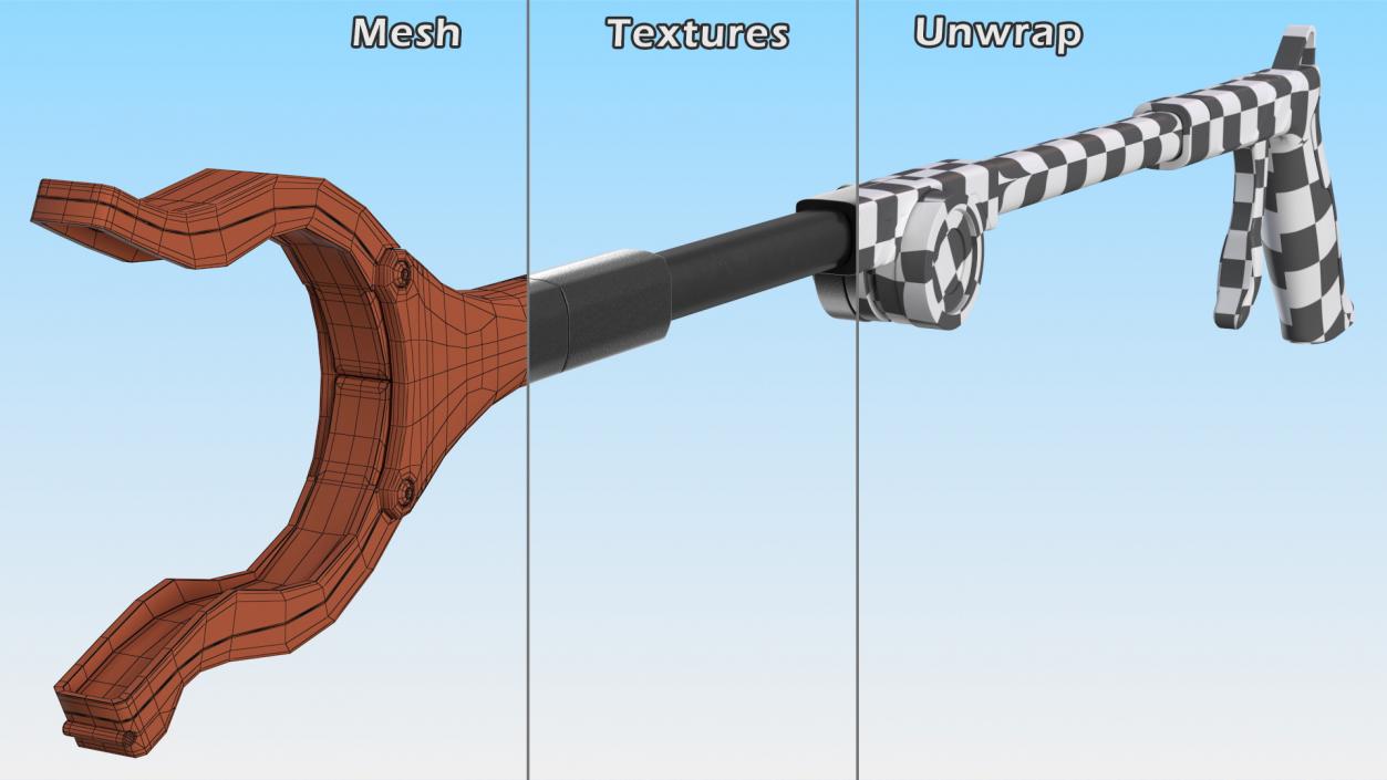 3D model Tacklife Adjustable Angle Grabber Tool Rigged