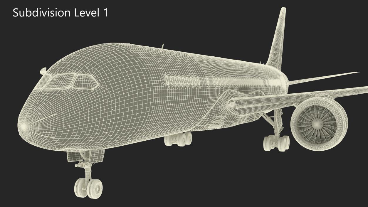 United Airlines Boeing 787-8 Dreamliner 3D model