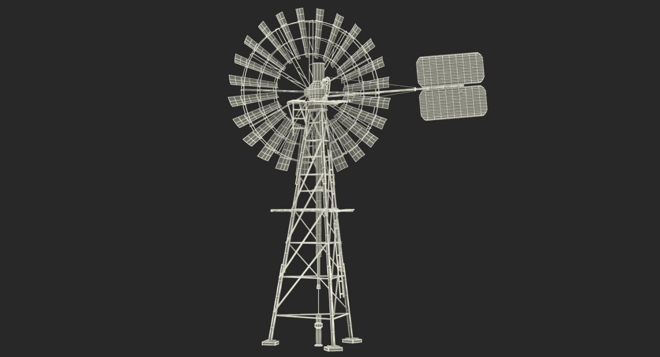 3D Wind Turbines Collection 2