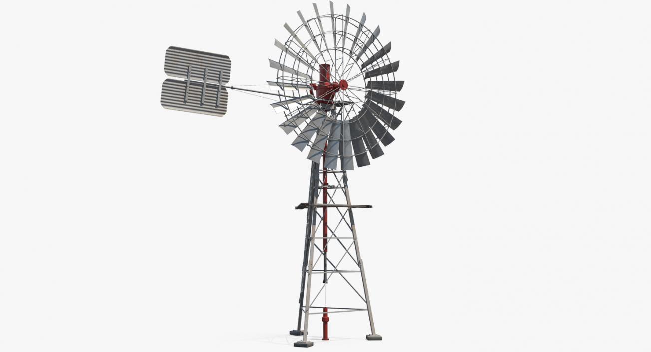 3D Wind Turbines Collection 2