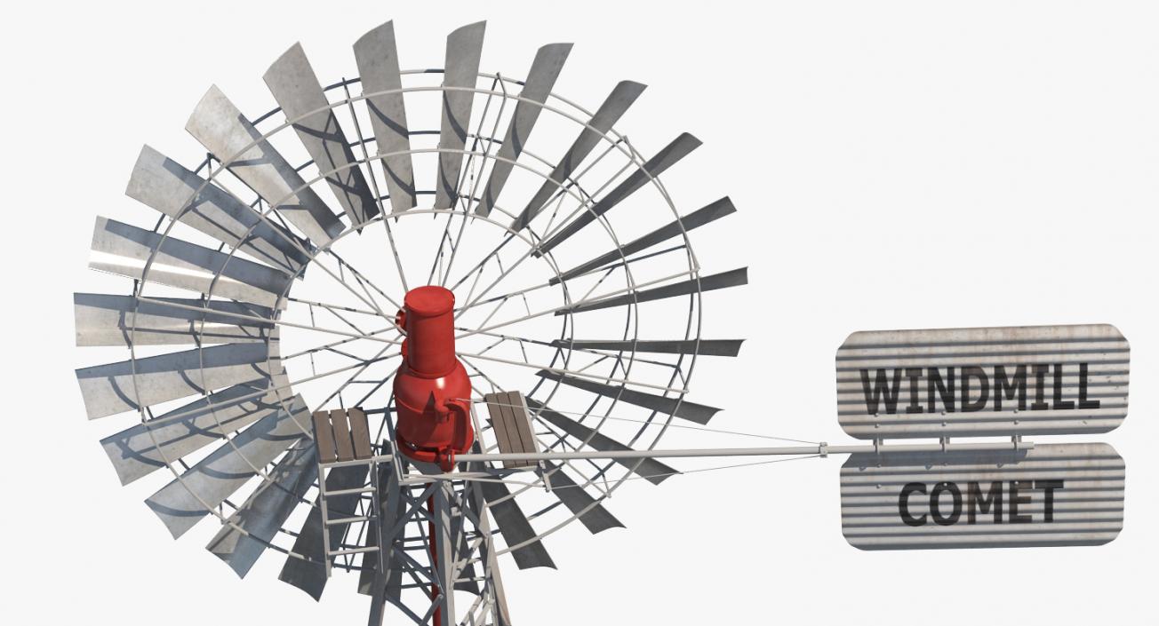 3D Wind Turbines Collection 2