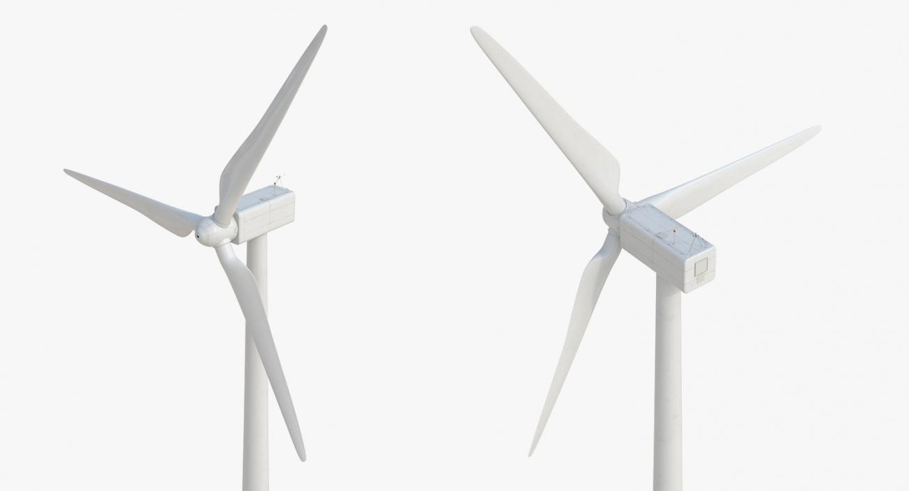 3D Wind Turbines Collection 2