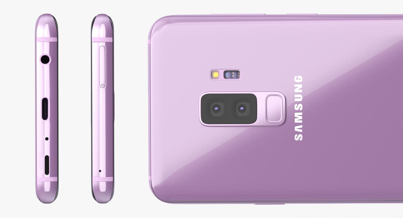 3D Samsung Galaxy S9 Plus Set