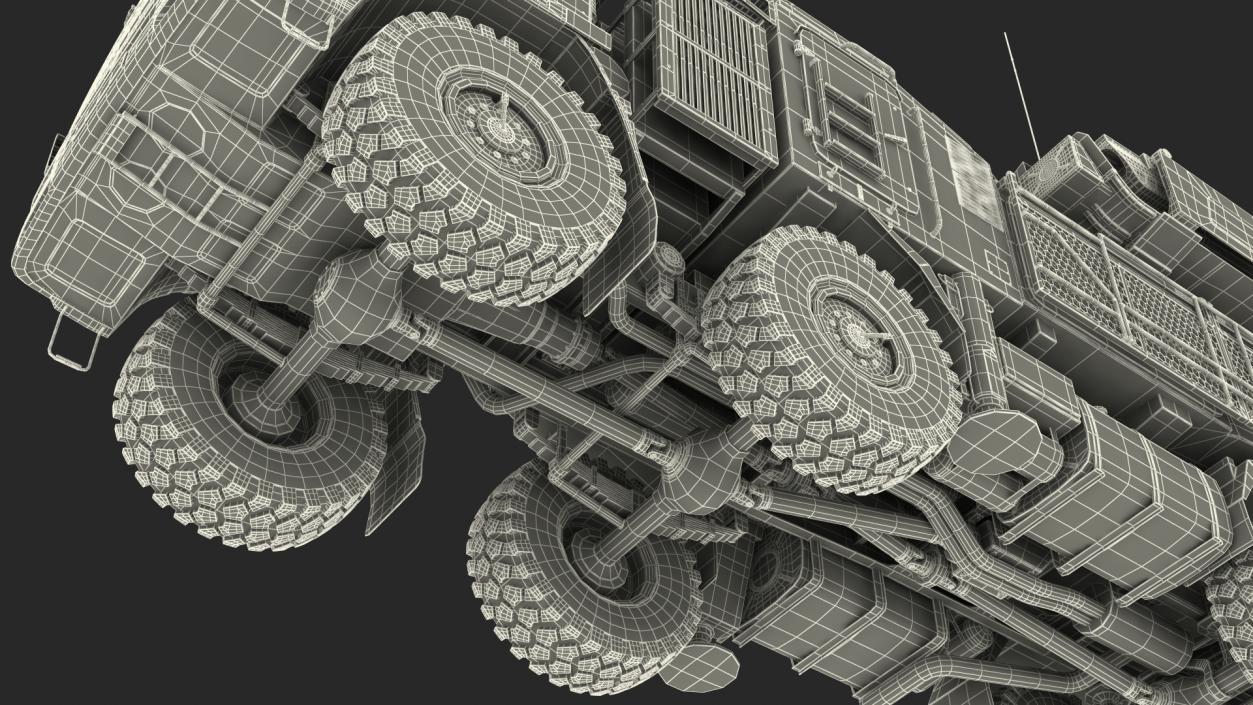 3D model Pantsir S1 SA-22 Desert Camo Rigged