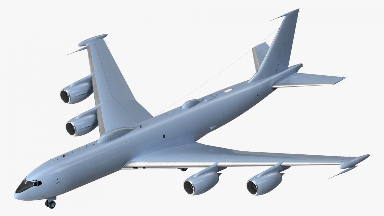 3D Navy Aircraft Blue model