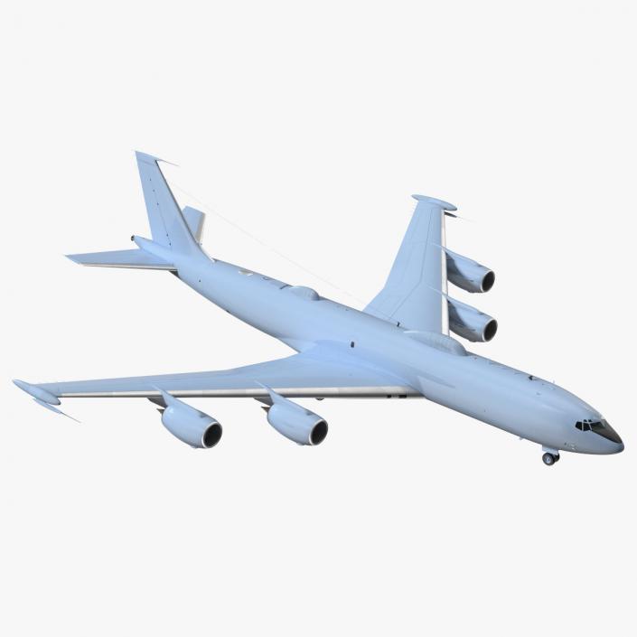 3D Navy Aircraft Blue model