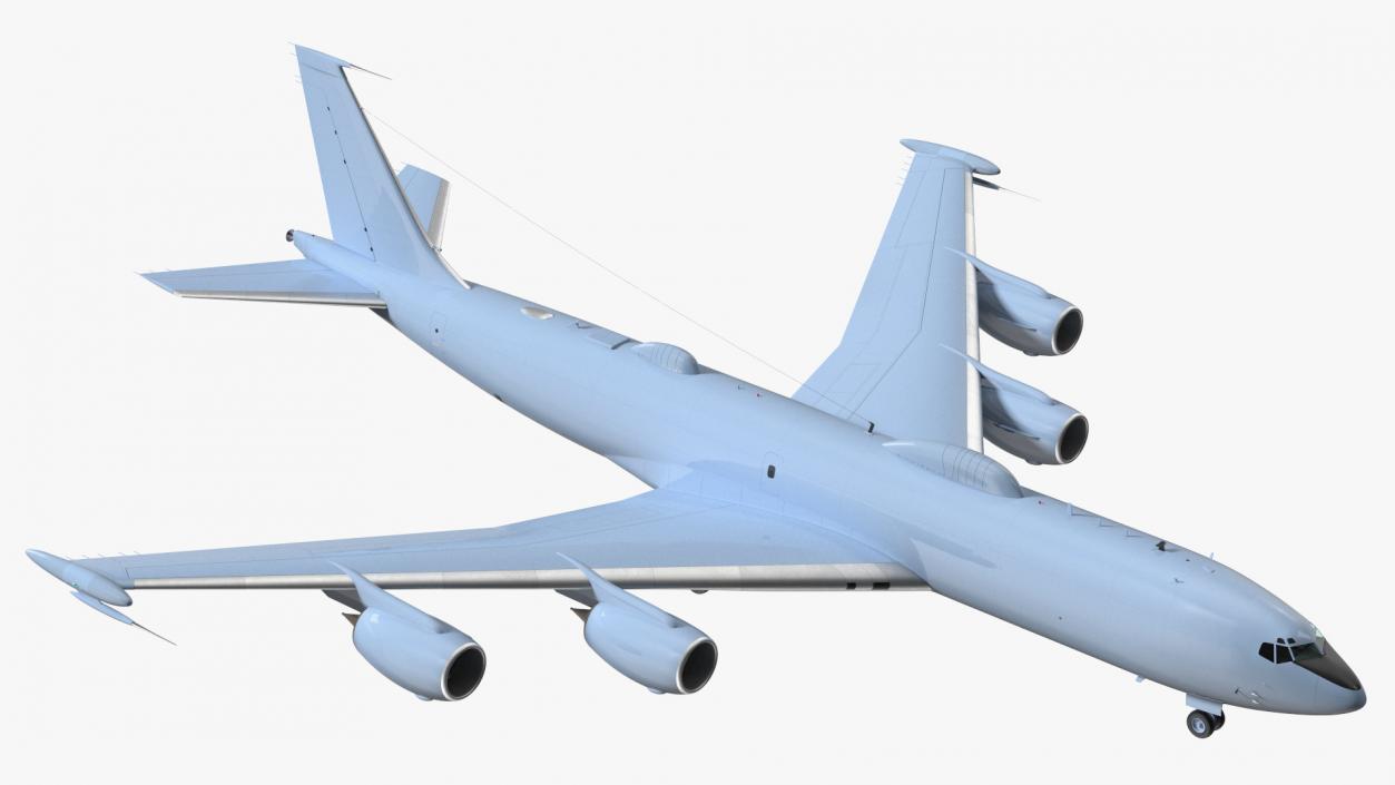 3D Navy Aircraft Blue model