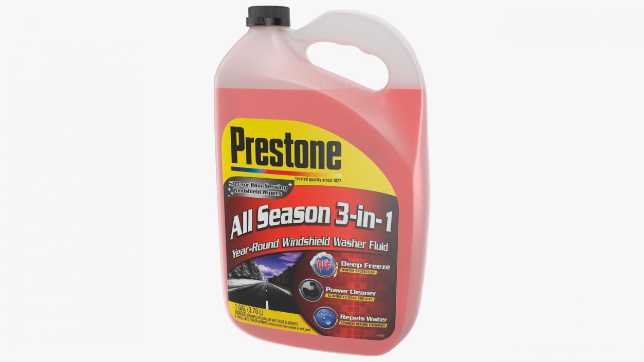 3D All Season Windshield Washer Fluid Prestone model